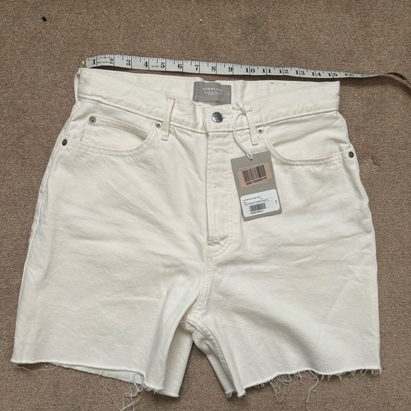 NWT Everlane The Way-High® Jean Short in Bone color Size 30 - Picture 9 of 11